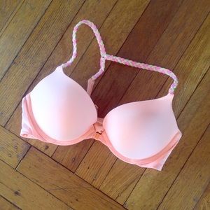 Victoria secret push up clasp front bra